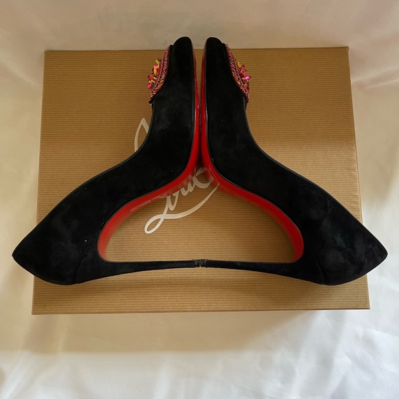 Christian Louboutin Dora Cora 100mm, size 37 - Picture 2 of 6